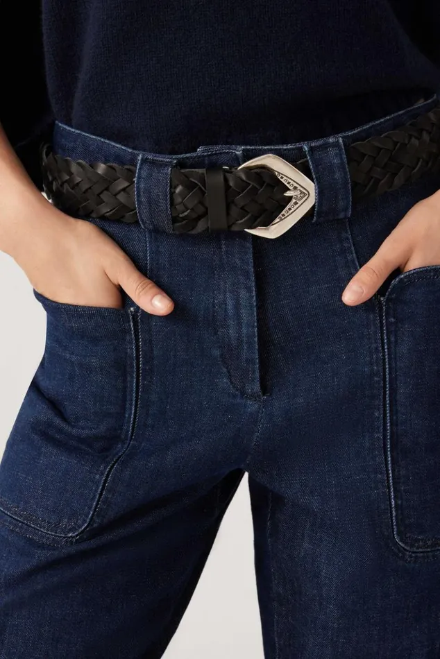 AuzyWideLeg Jeans Clothing Baandsh Pants and Jeans