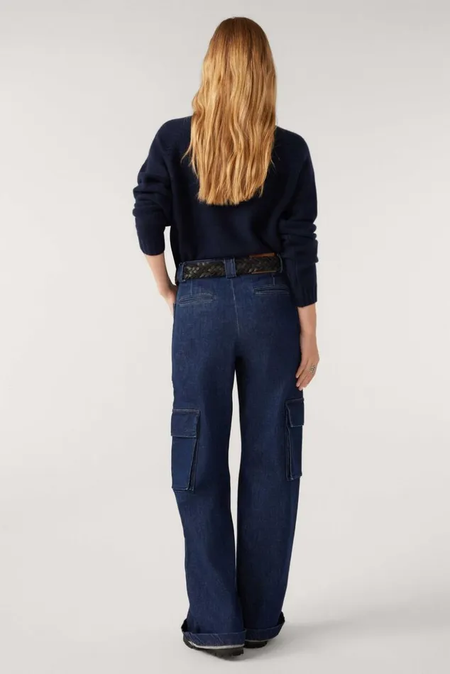 AuzyWideLeg Jeans Clothing Baandsh Pants and Jeans