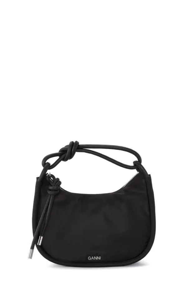Bags GANNI Shoulder Knot Bag Black