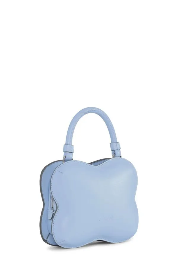 Bags GANNI Top Handle Light Blue Small Butterfly Crossbody Bag Light Blue Vintage Bags GANNI Top Handle Light Blue Small Butterfly Crossbody Bag Light Blue Vintage