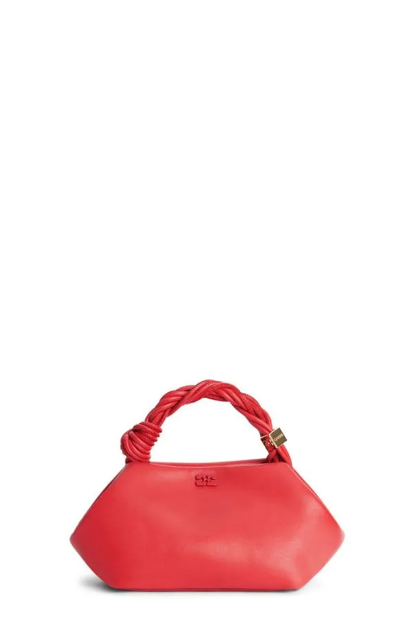 Bags GANNI Top Handle Red Small Bou Bag Fiery Red
