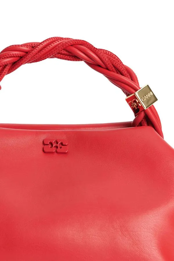 Bags GANNI Top Handle Red Small Bou Bag Fiery Red