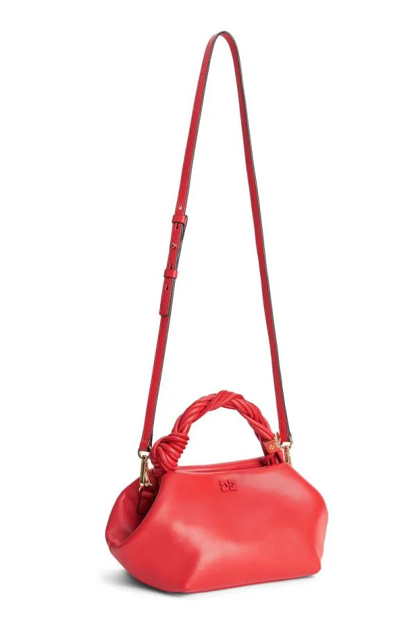 Bags GANNI Top Handle Red Small Bou Bag Fiery Red