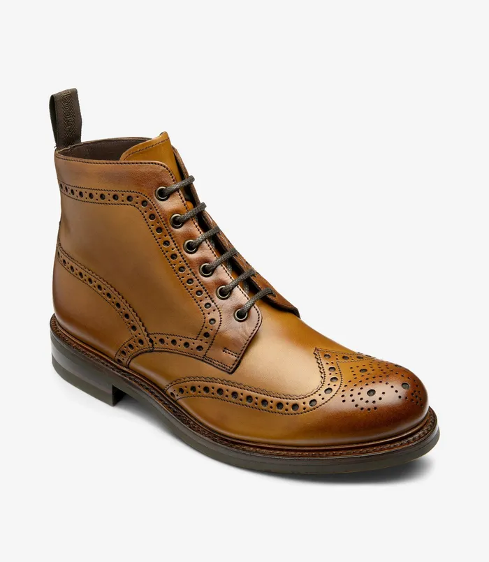 Bedale Tan Derby Boots Loake Men Bedale Tan Derby Boots Loake Men