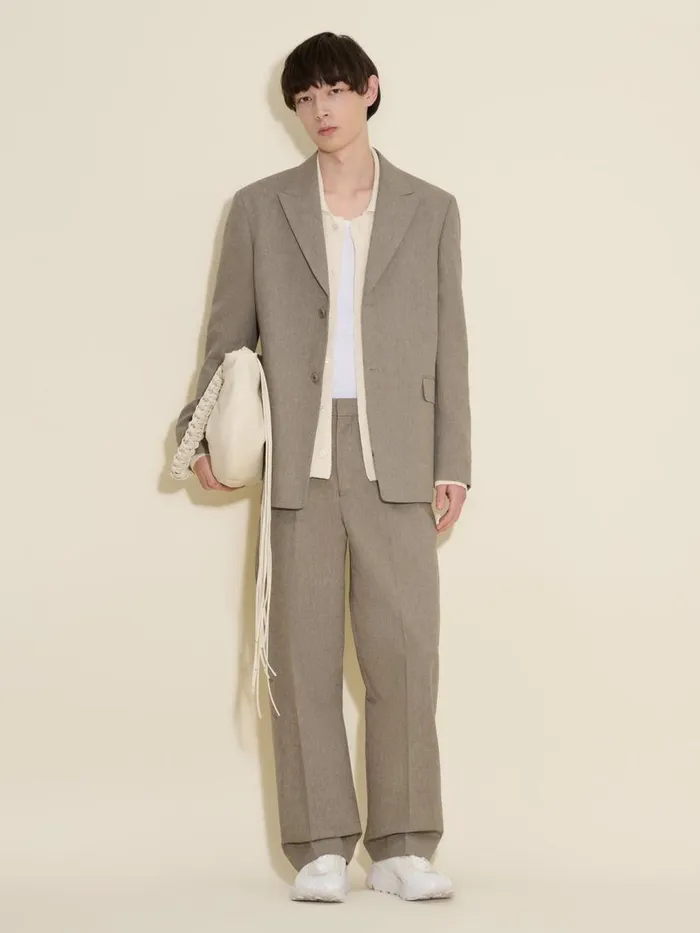 Blazers Men Holzweiler Alex Suit Jacket Taupe