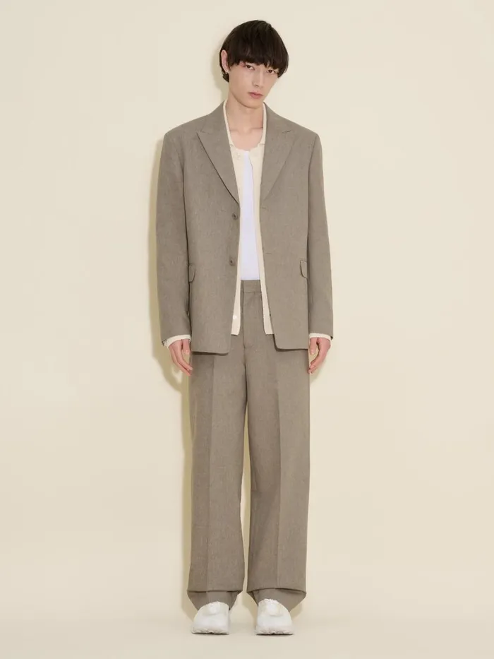 Blazers Men Holzweiler Alex Suit Jacket Taupe