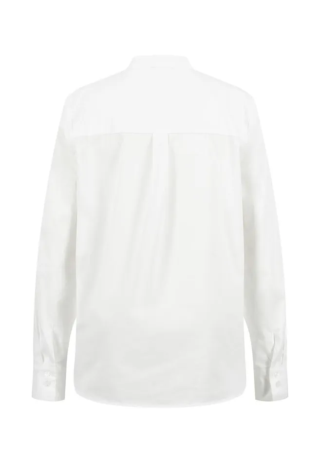 Blouses Women FYNCHHATTON Blouse Made Of Soft Cotton White