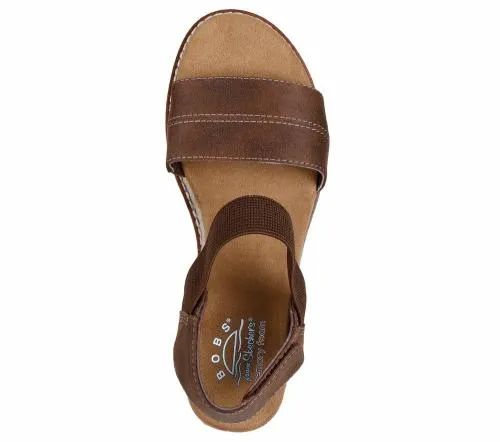 BOBS Desert Chill 8211 City Scapes Brown Women SKECHERS Wedges