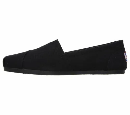 BOBS Plush 8211 Peace And Love Black Women SKECHERS SlipOn