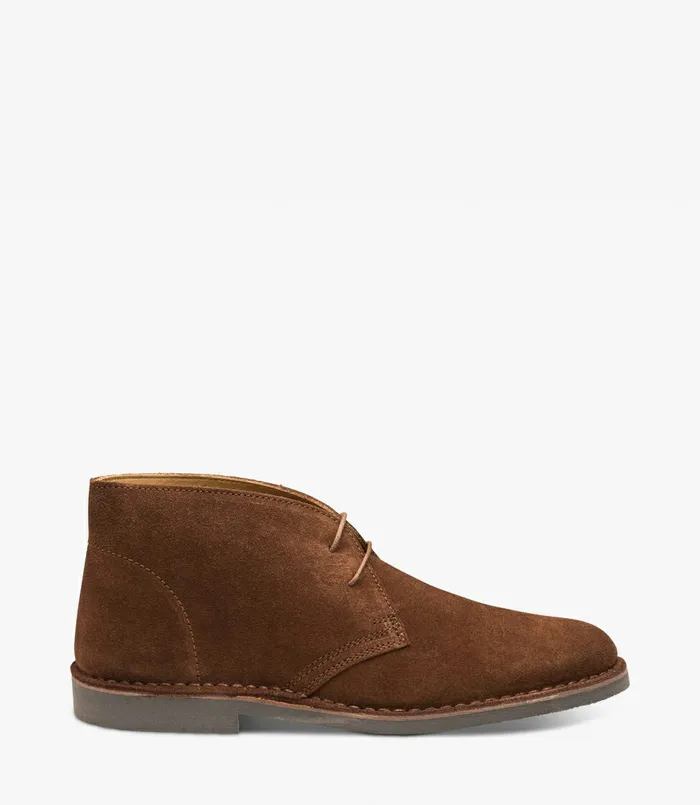 Boots Sahara Dark Brown Suede 8211 Loake Men