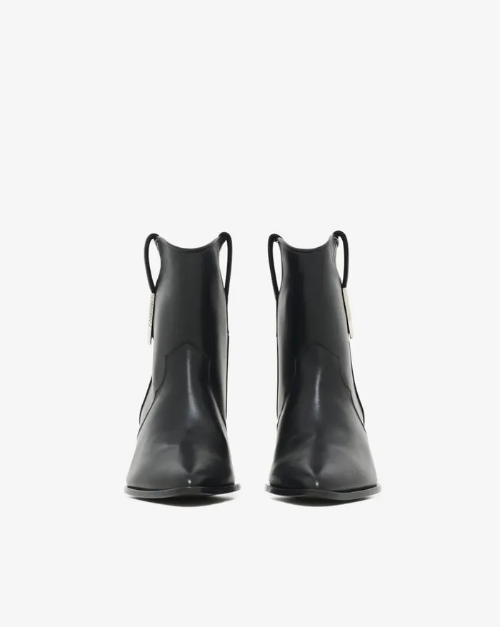 Boots Women IRO OPALE LEATHER ANKLE BOOTS