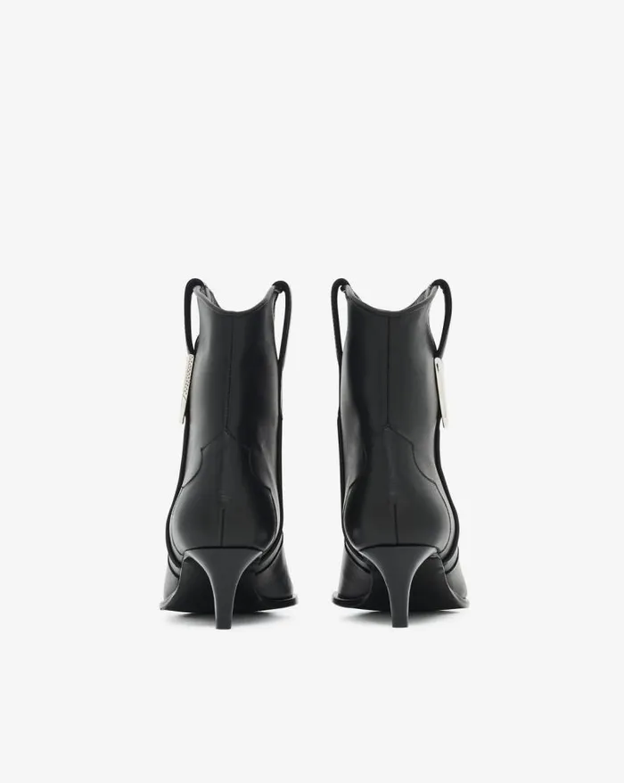 Boots Women IRO OPALE LEATHER ANKLE BOOTS