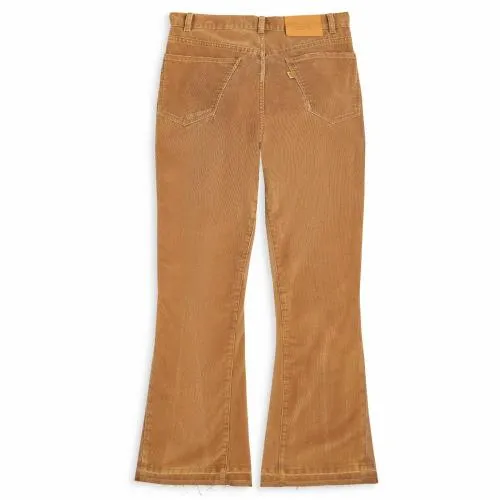 Bottoms WomenMen Gallery Dept CORDUROY LA FLARE Golden Brown