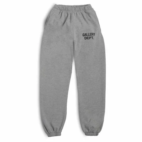 Bottoms WomenMen Gallery Dept GD ENGLISH LOGO SWEATPANT Heather Grey