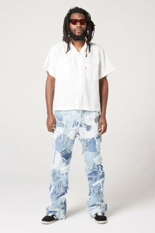 Bottoms WomenMen Gallery Dept RECYCLED DENIM LOGAN Indigo