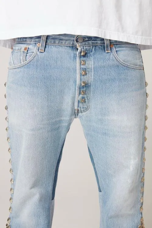 Bottoms WomenMen Gallery Dept STUDDED LA FLARE Indigo