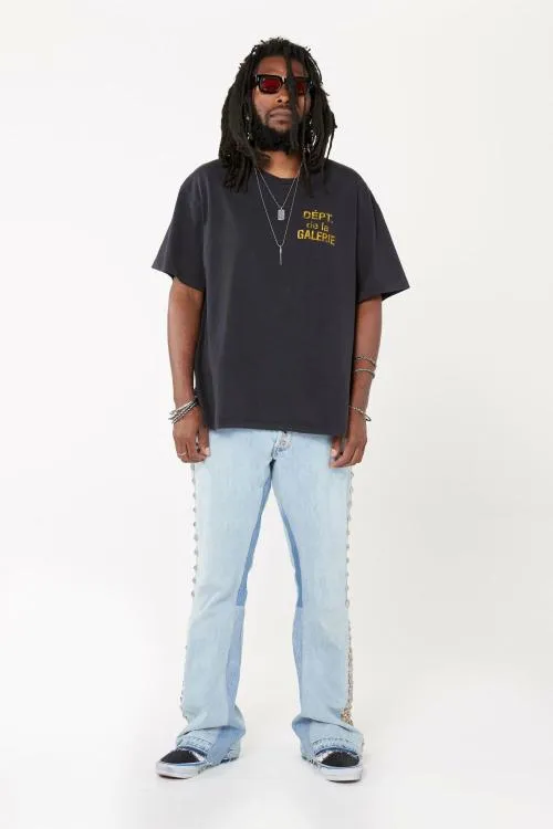 Bottoms WomenMen Gallery Dept STUDDED LA FLARE Indigo