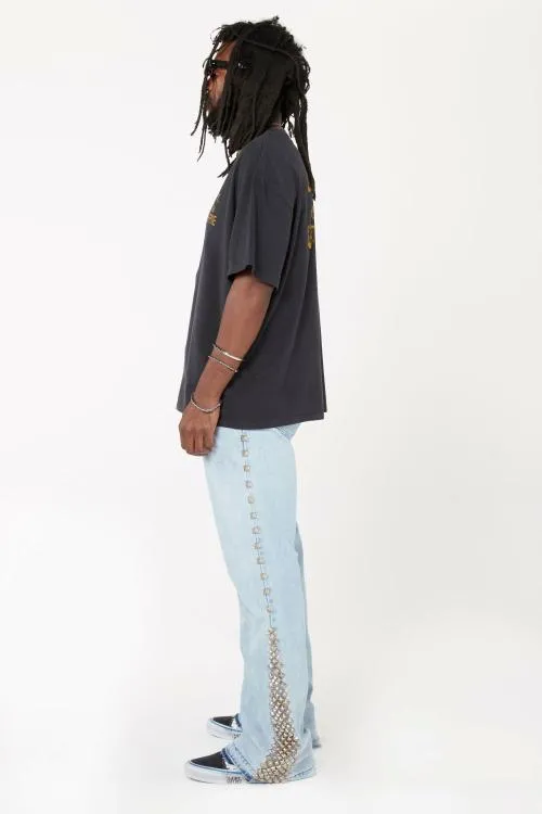 Bottoms WomenMen Gallery Dept STUDDED LA FLARE Indigo