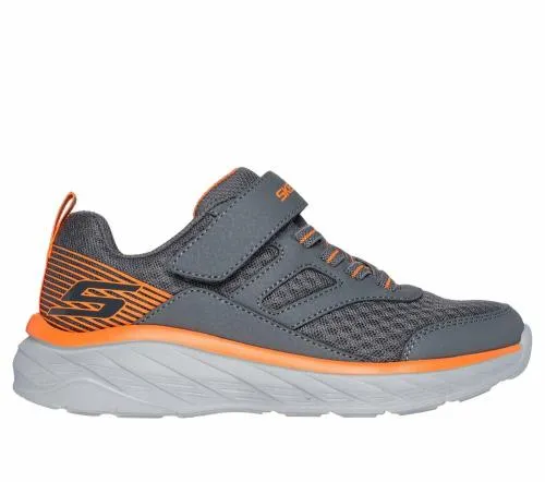 Boundless Charcoal Orange Kids SKECHERS Kids UK Sizes 9525