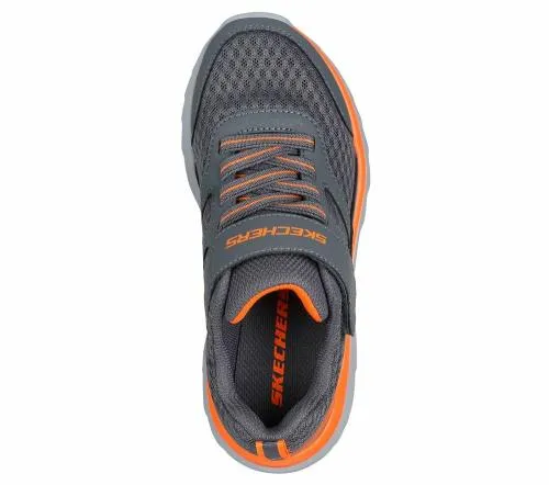 Boundless Charcoal Orange Kids SKECHERS Kids UK Sizes 9525