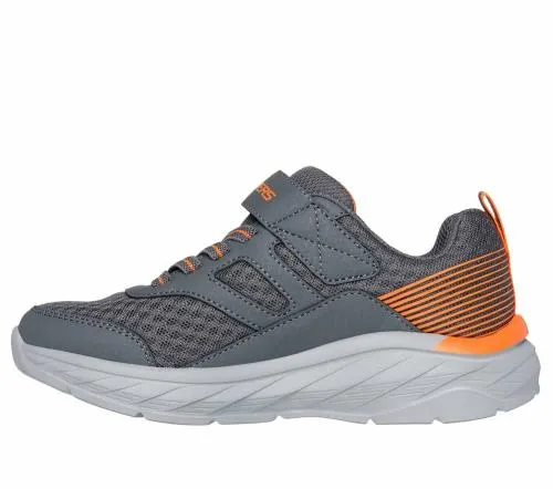 Boundless Charcoal Orange Kids SKECHERS Kids UK Sizes 9525