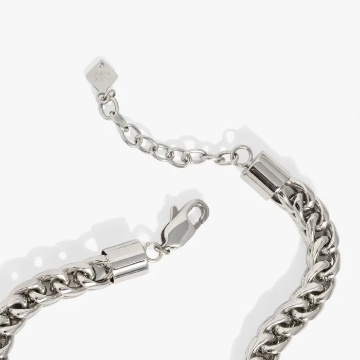 Bracelets Women Alex And Ani Adjustable Wheat Chain Bracelet Stainless Steel Silver