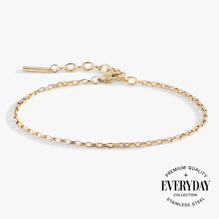 Bracelets Women Alex And Ani Everyday Box Link Chain Bracelet Stainless Steel Gold Bracelets Women Alex And Ani Everyday Box Link Chain Bracelet Stainless Steel Gold
