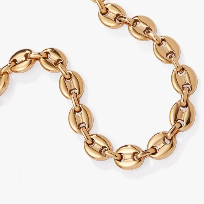 Bracelets Women Alex And Ani Mariner Chain Bracelet Stainless Steel Gold
