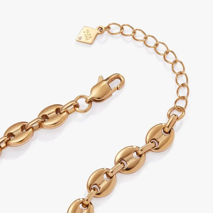 Bracelets Women Alex And Ani Mariner Chain Bracelet Stainless Steel Gold