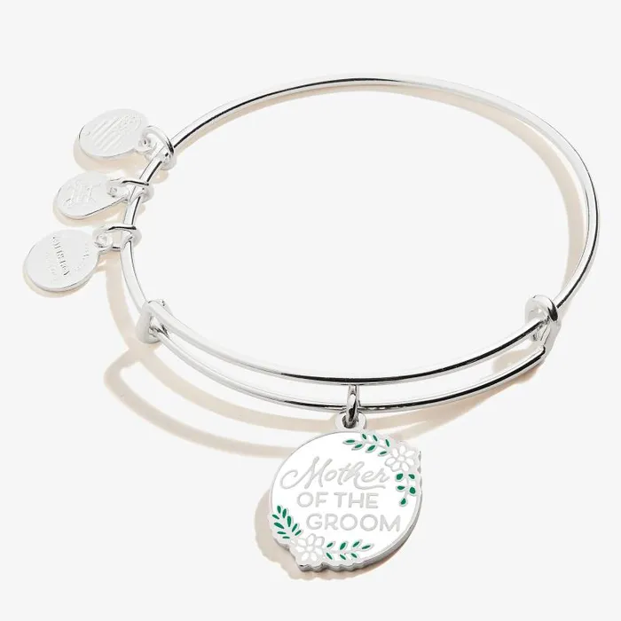 Bracelets Women Alex And Ani Mother Of The Groom039 Charm Bangle Gold