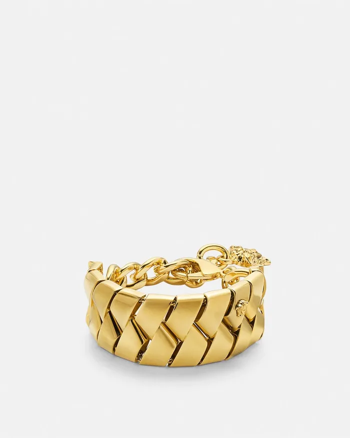Bracelets WomenMen Versace Bind Bracelet Light Gold
