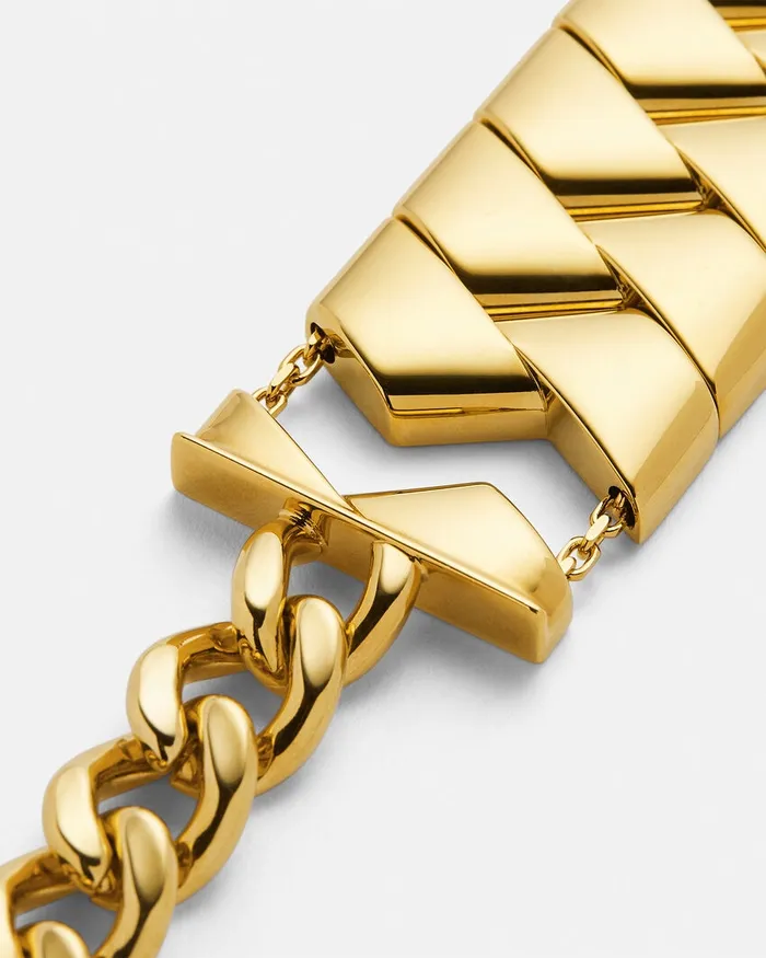 Bracelets WomenMen Versace Bind Bracelet Light Gold