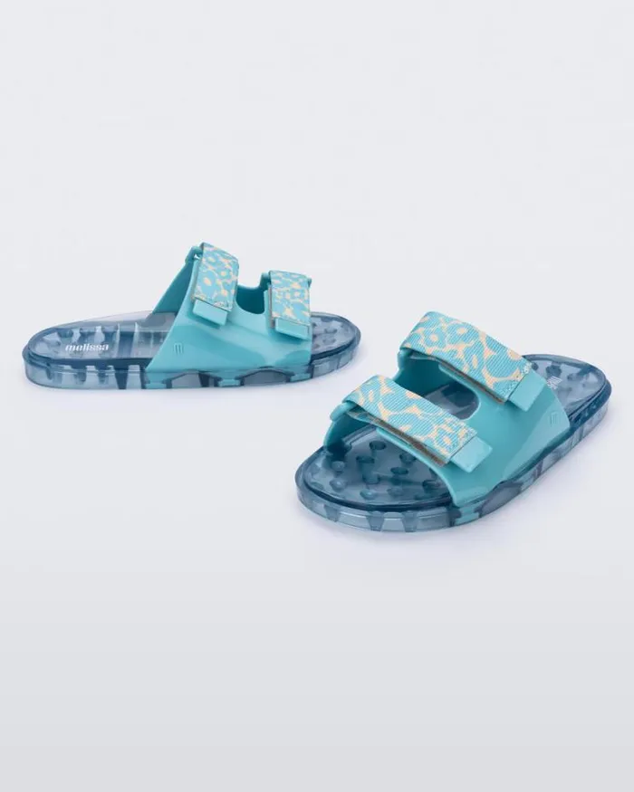 Brave Wide Sandal Blue Women Melissa Slides