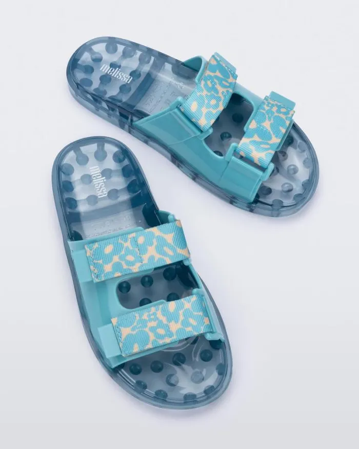 Brave Wide Sandal Blue Women Melissa Slides