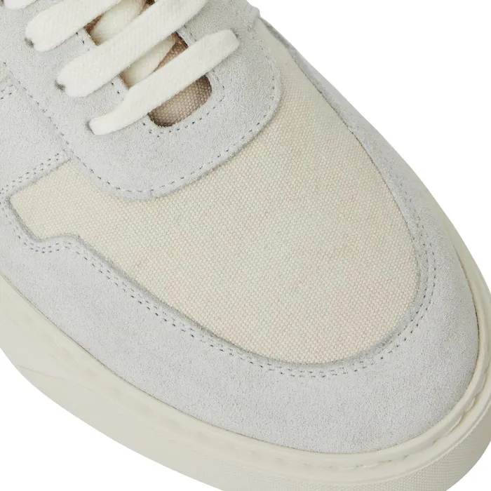 Bruno Magli Darian Sneaker Off White Canvas Men Sneakers