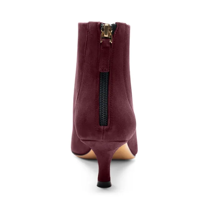 Bruno Magli Francesca Boot BORDEAUX SUEDE Women Boots