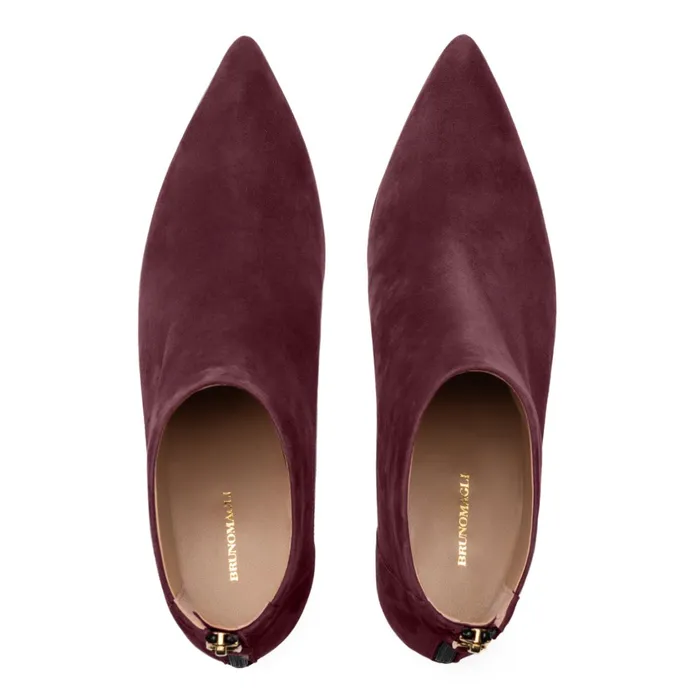 Bruno Magli Francesca Boot BORDEAUX SUEDE Women Boots