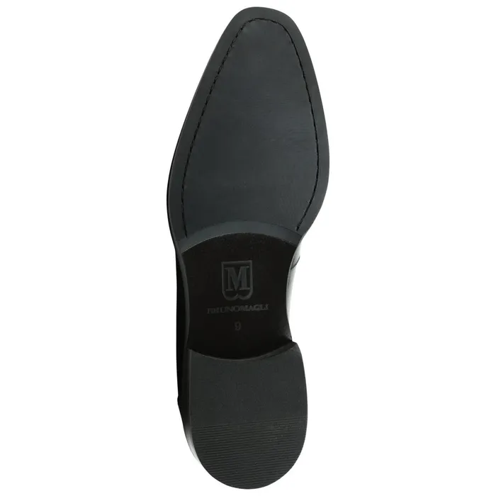 Bruno Magli Nathan Penny Loafer 8211 Black Men Dress Shoes