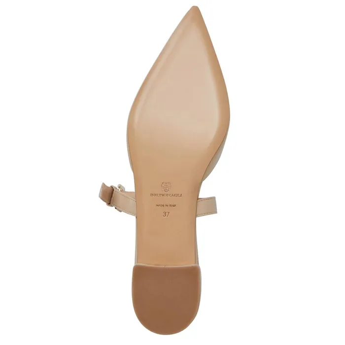 Bruno Magli PASHA Mule SAND Women Flats and Loafers