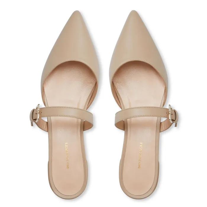 Bruno Magli PASHA Mule SAND Women Flats and Loafers