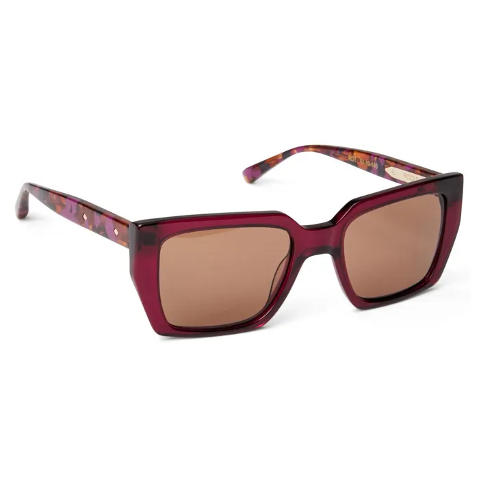 Bruno Magli Ricci Sunglasses Red Tortoise Women Sunglasses