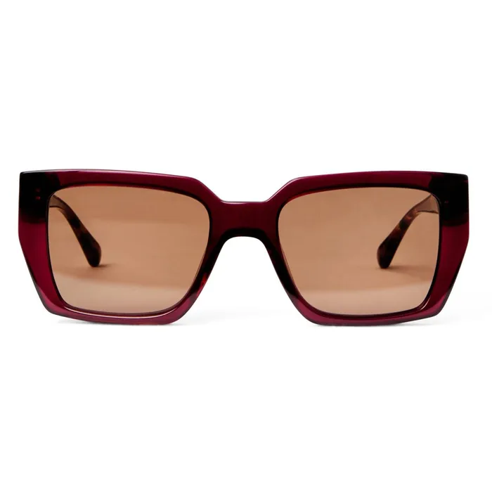 Bruno Magli Ricci Sunglasses Red Tortoise Women Sunglasses