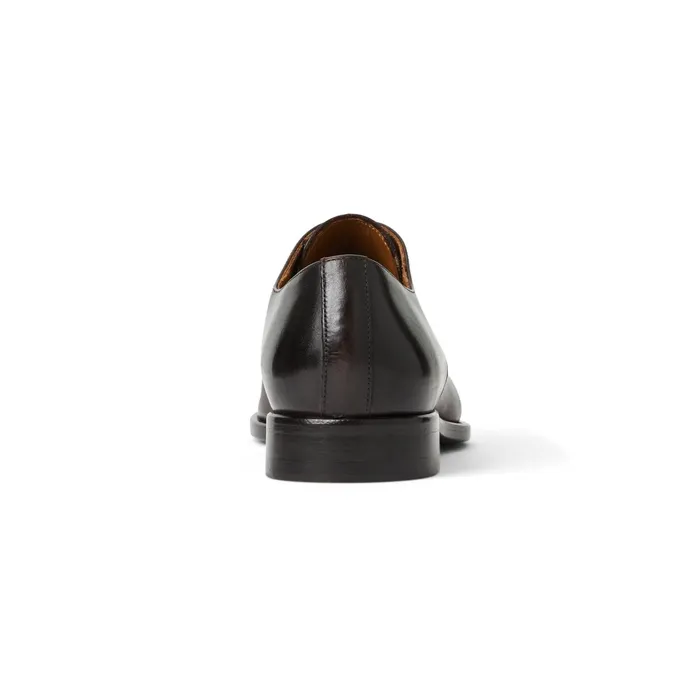 Bruno Magli Santino Classic Leather DerbyBrown Men Laceups and Oxfords