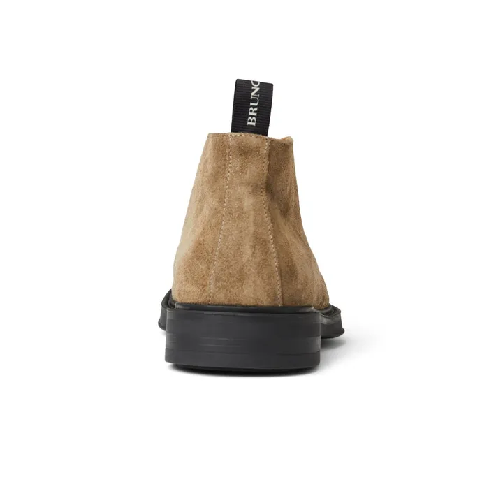 Bruno Magli Taddeo Classic Chukka Suede BootTaupe Men Boots