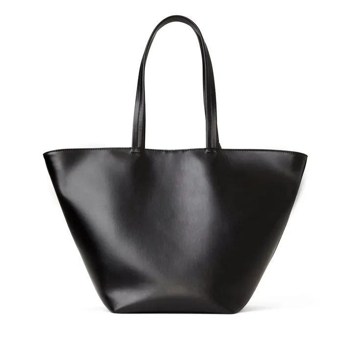 Bruno Magli Tessa Black Calf Tote Women Handbags