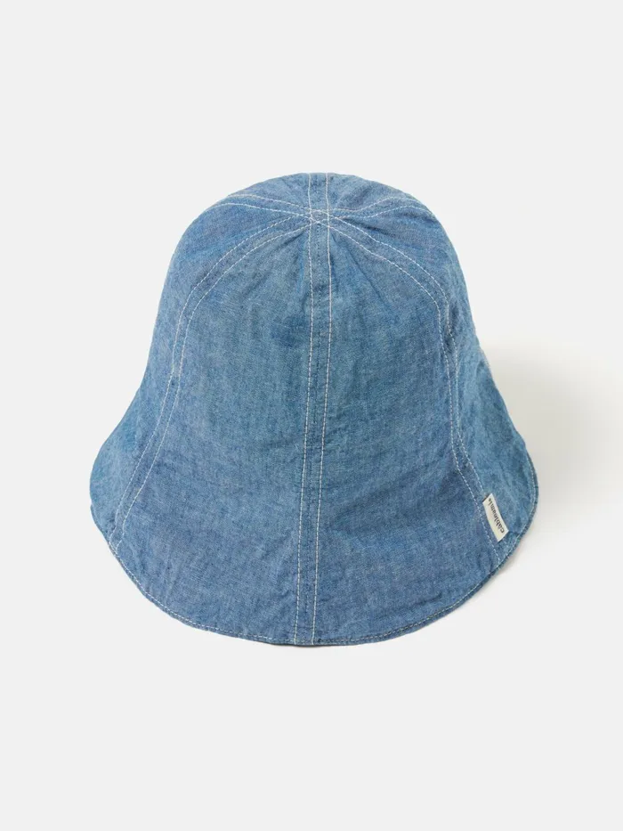 Cableami Reversible Tulip Hat In IndigoBlackwatch 5oz ChambrayCordu Men Universal Works Hats