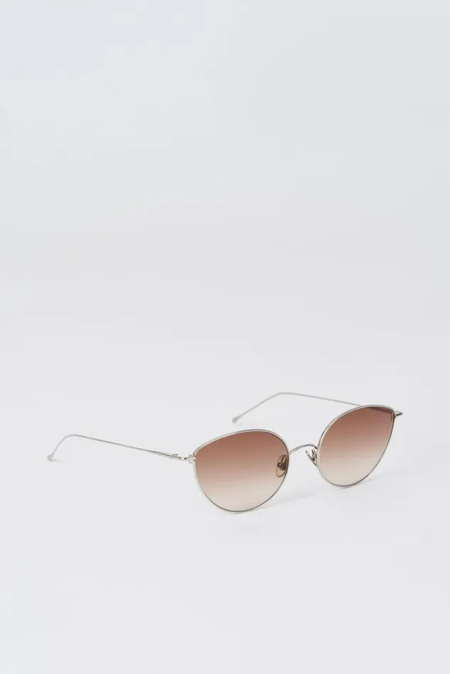 Capri Sunglasses Silver Women Rodebjer Eyewear