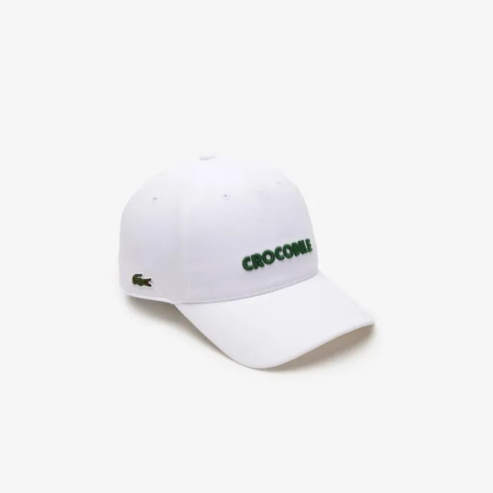 Caps and Hats MenWomen Lacoste Unisex 3D Embroidered Cotton Piqu Baseball Cap White 001 Caps and Hats MenWomen Lacoste Unisex 3D Embroidered Cotton Piqu Baseball Cap White 001