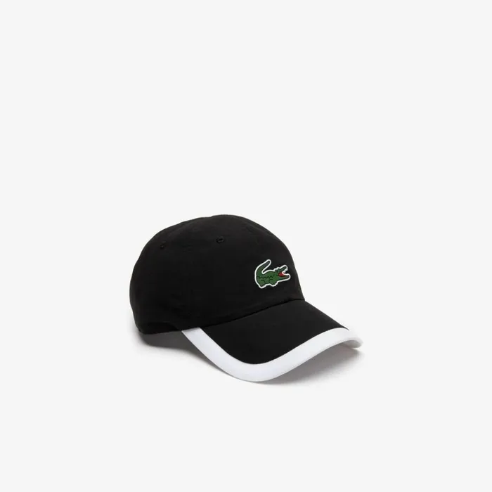 Caps and Hats MenWomen Lacoste Unisex SPORT Contrast Border Lightweight Cap Black White 258 Caps and Hats MenWomen Lacoste Unisex SPORT Contrast Border Lightweight Cap Black White 258