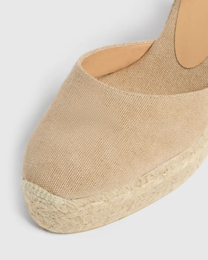 Castaer Carol8ed002 Sand Women Wedges
